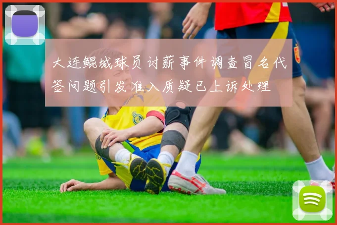 大连鲲城球员讨薪事件调查冒名代签问题引发准入质疑已上诉处理